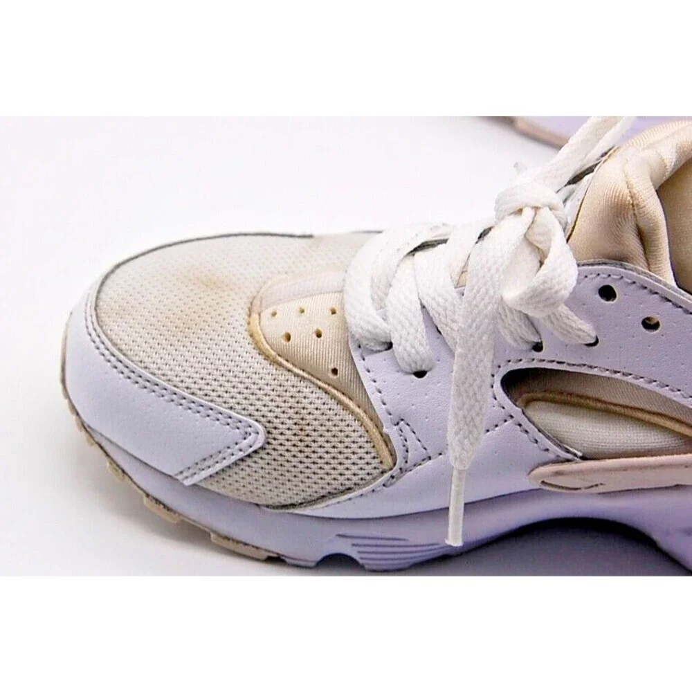 NIKE HUARACHE RUN/ Pure Platinum/White/ 4Y/ 654275-110